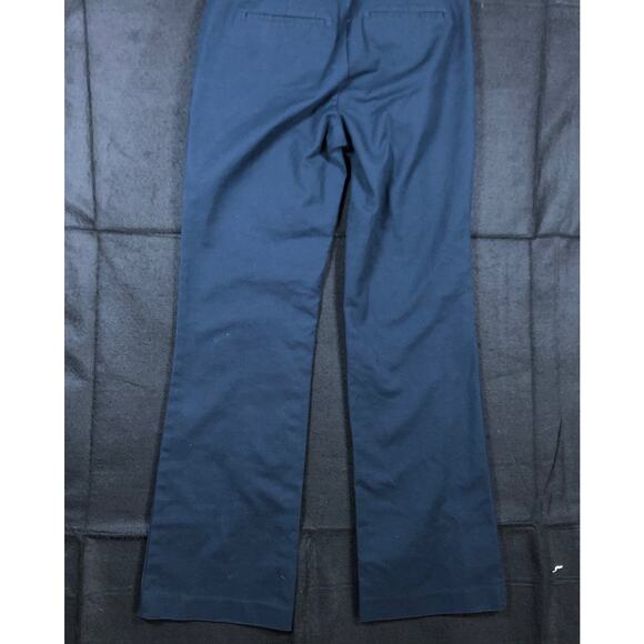 Banana Republic Women Pants Blue Martin Fit Straight Leg Workwear Stretch 6 - Picture 9 of 12